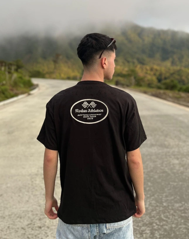 Camiseta Negra Grand Prix Monaco (S)