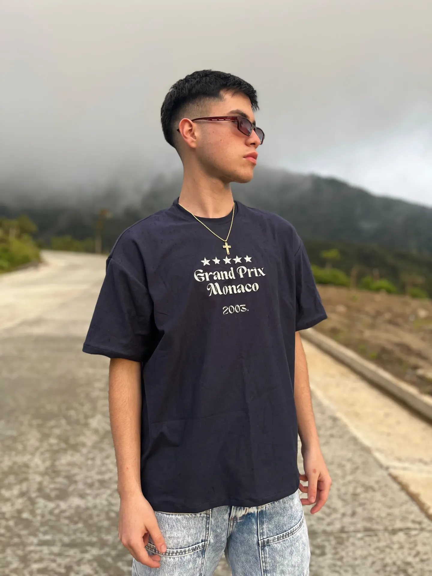 Camiseta Azul Grand Prix Monaco (S)